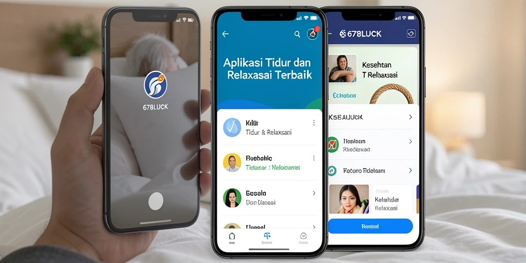 Tampilan antarmuka 678LUCK yang minimalis dan menenangkan.