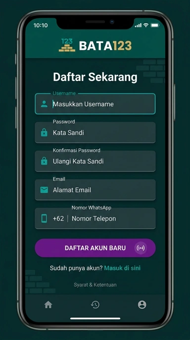 Buat Akun Baru di bata123 Sekarang Juga